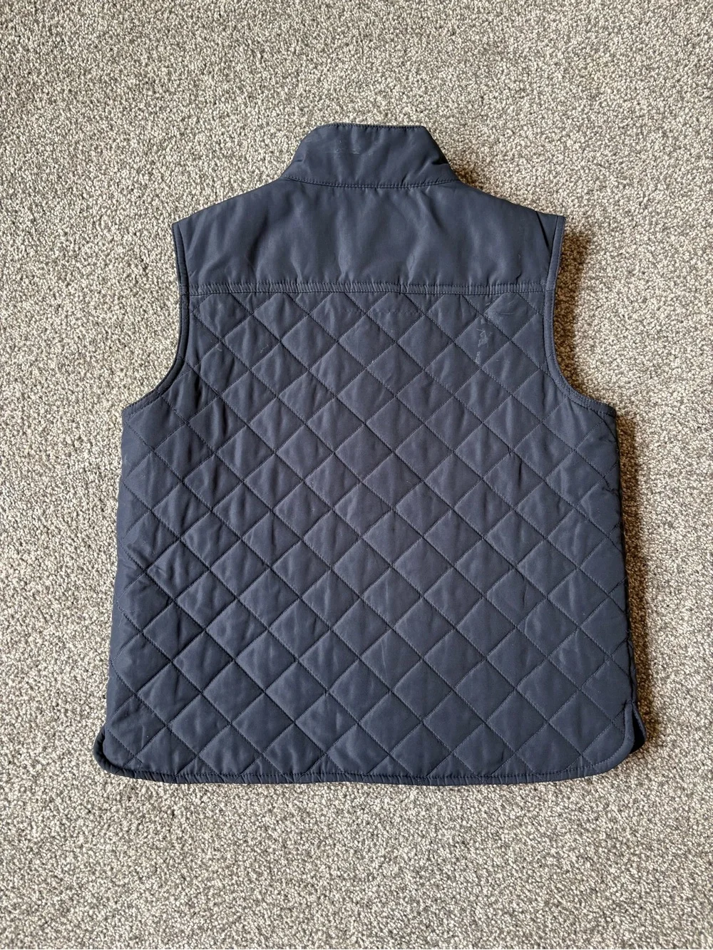 Crewcuts J Crew Kids Quilted Vest in Dark Navy Blue size 8